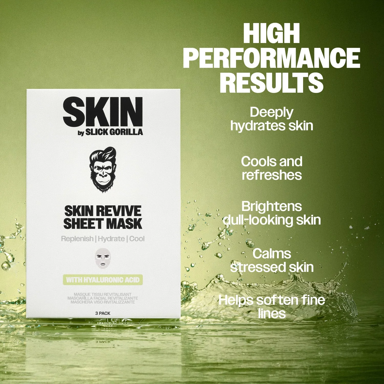 Skin-Revive Sheet Masks (3 Pack) - Image 5